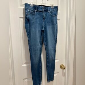 Torrid light blue Bombshell Skinny Jeans. Size 12 Regular. EUC.